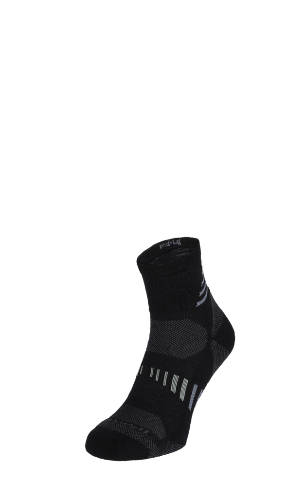 Ascend II Quarter Heren Wandelsokken Klasse 1 Black