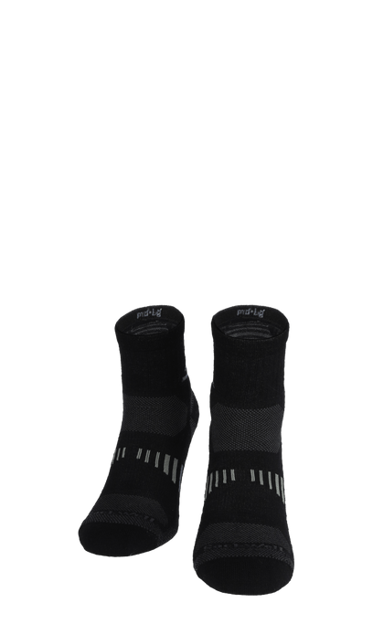 Ascend II Quarter Heren Wandelsokken Klasse 1 Black