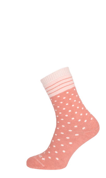 Plush Dames Diabetessokken Pink Clay