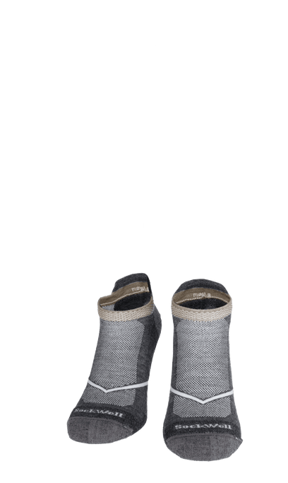 Pulse Micro Heren Sportsokken Klasse 2 Charcoal