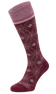 Winterland Dames Compressiekousen Klasse 1 Cranberry Sparkle