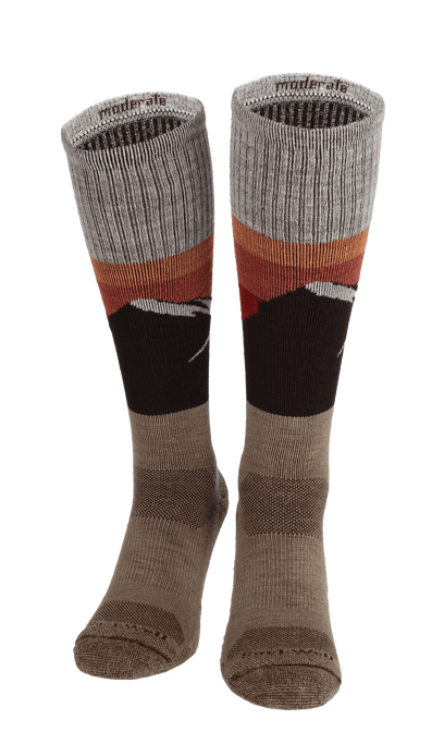 Modern Mountain OTC Heren Wandelsokken Klasse 1 Khaki