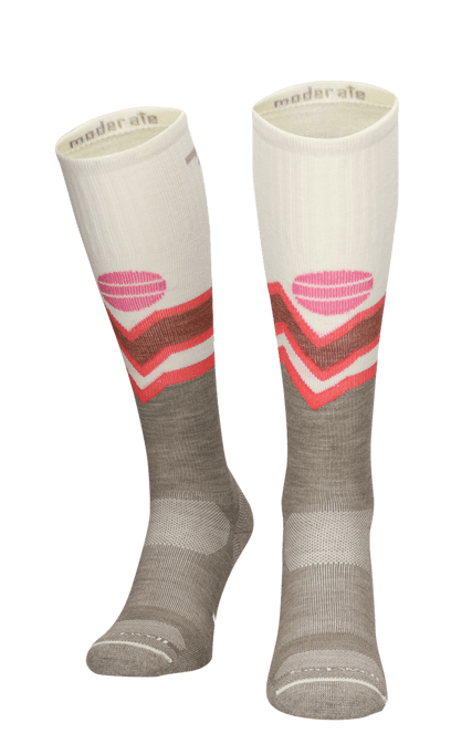 Mountain Beat Dames Wandelsokken Klasse 1 Khaki