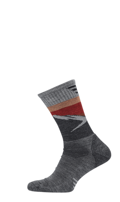Modern Mountain Crew Heren Wandelsokken Klasse 1 Grey