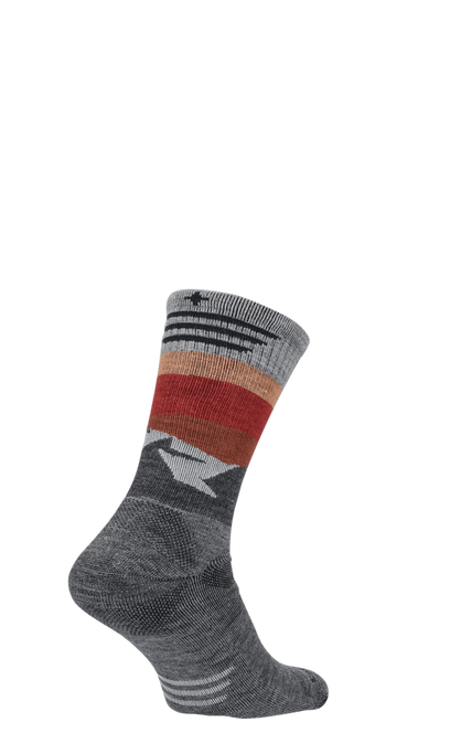 Modern Mountain Crew Heren Wandelsokken Klasse 1 Grey