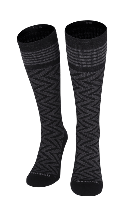 Chivalry Heren Compressiekousen Klasse 2 Black