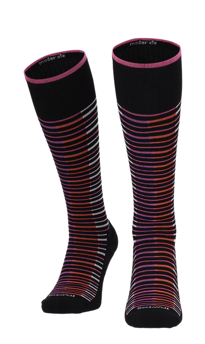 Featherweight Flair Dames Compressiekousen Klasse 1 Black Bright