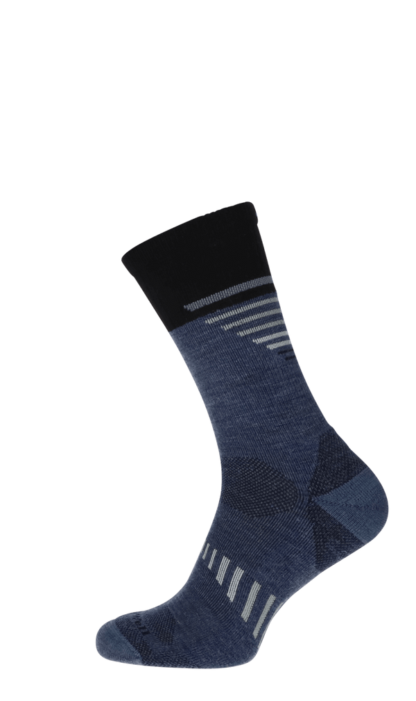 Ascend Crew II Heren Wandelsokken Klasse 1 Denim