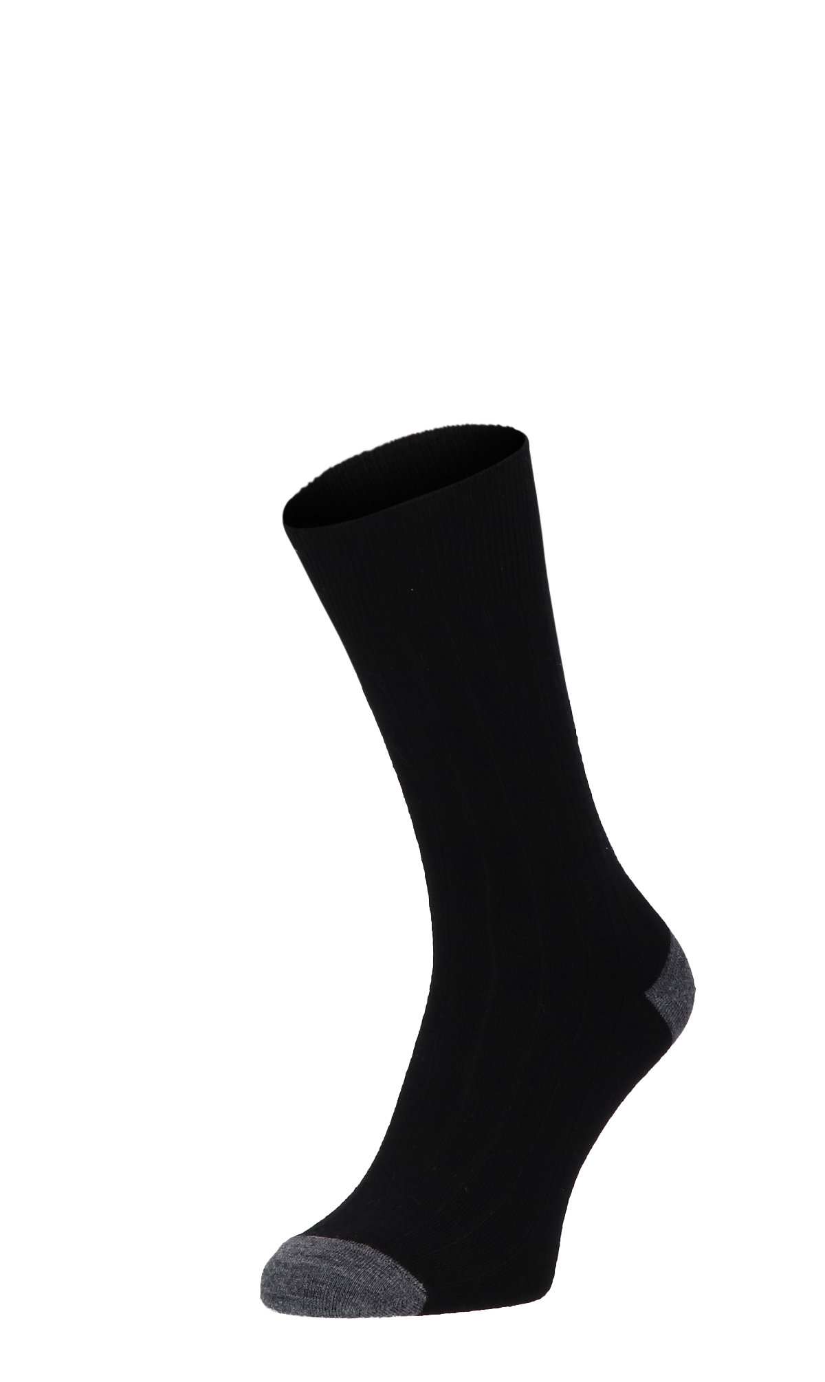 Chelsea Rib Herensokken Black