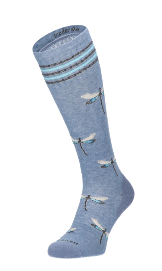 Dragonfly Dames Compressiekousen Klasse 1 Bluestone Shimmer
