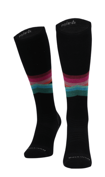 Rainbow Racer UL Dames Skisokken Klasse 1 Black