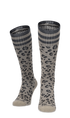 Leopard Dames Compressiekousen Klasse 1 Putty