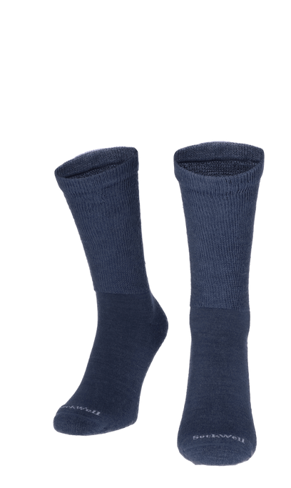 Extra Easy Heren Diabetessokken Denim