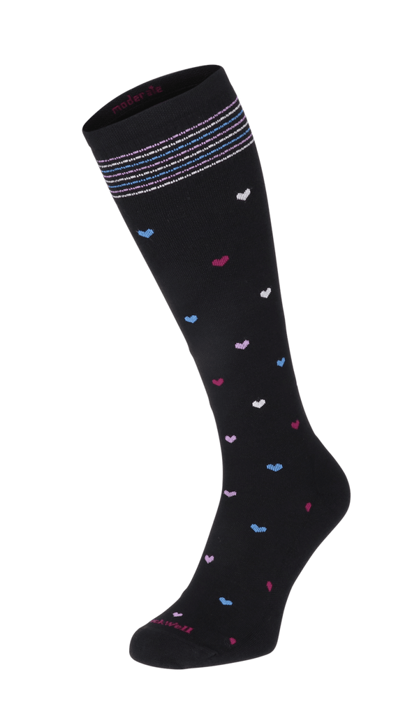 momcozy Compressiekousen voor dames voor brede kuiten, 15-20 mmHg, kniesteun voor zwangerschap, verpleegsters, reizen en vluchten, Zwart, XL momcozy Compressiekousen voor dames voor brede kuiten, 15-20 mmHg, kniesteun voor zwangerschap, verpleegsters, reizen en vluchten, Zwart, XL