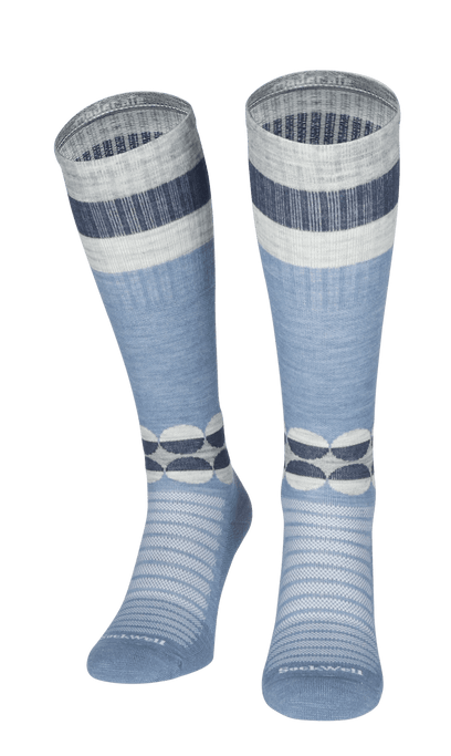 Spin Dames Compressiekousen Klasse 1 Bluestone