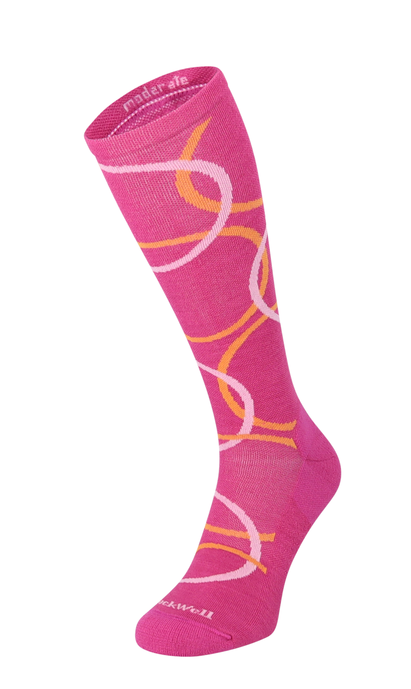 In The Loop Dames Compressiekousen Klasse 1 Raspberry