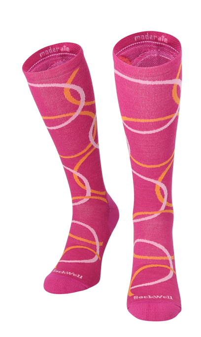 In The Loop Dames Compressiekousen Klasse 1 Raspberry