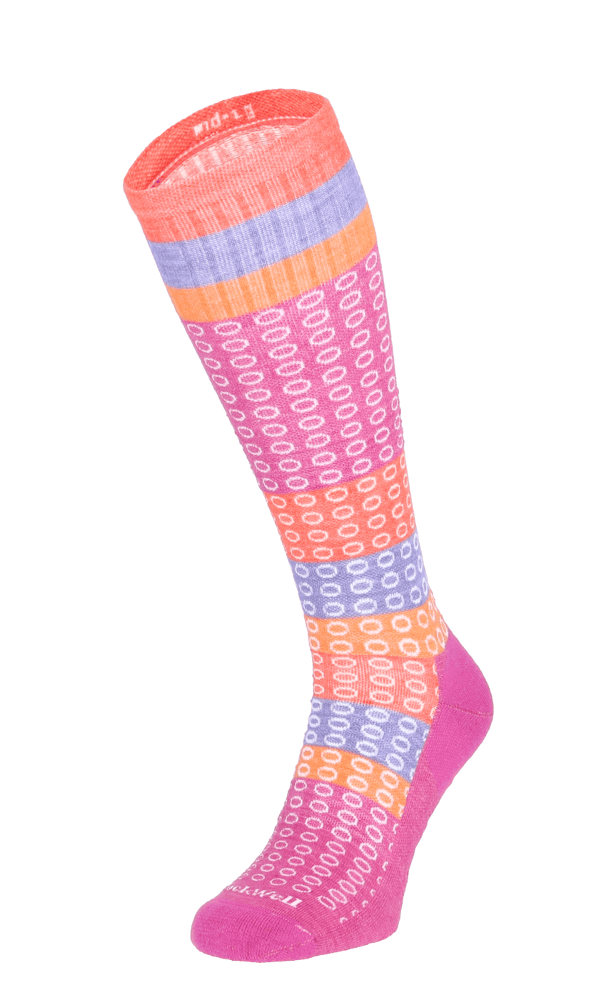 Full Circle Dames Compressiekousen Klasse 1 Raspberry