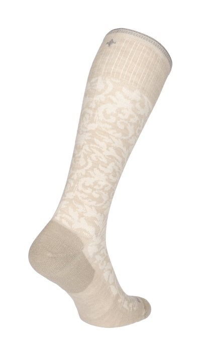 Damask Dames Compressiekousen Klasse 1 Putty