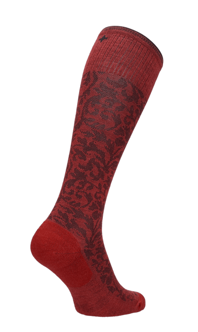 Damask Dames Compressiekousen klasse 1 Red Rock