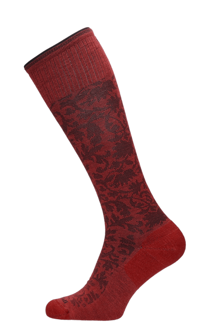 Damask Dames Compressiekousen klasse 1 Red Rock