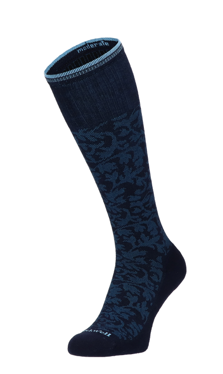 Damask Dames Compressiekousen klasse 1 Navy