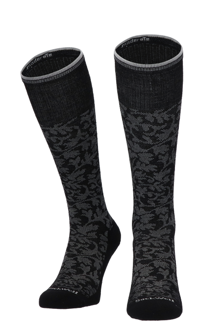 Damask Dames Compressiekousen klasse 1 Black