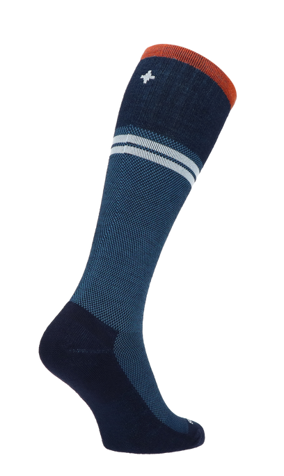 Sportster Heren Compressiesokken Klasse 1 Navy