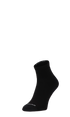 Plantar Ease Quarter Heren Hielspoor Sokken Klasse 2 Black Solid
