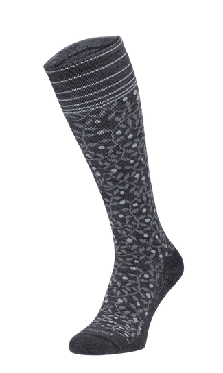 New Leaf Dames Compressiekousen Klasse 2 Charcoal