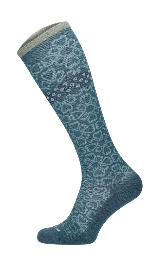 Botanical Dames Compressiekousen Klasse 1 Blue Ridge