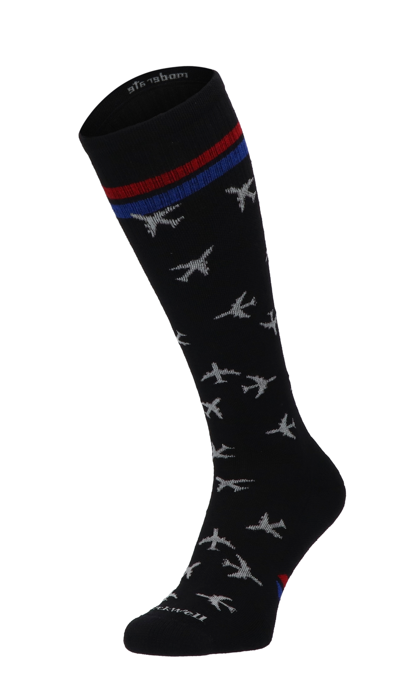 In Flight Heren Compressiekousen Klasse 1 Black