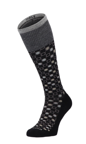 Kinetic Dames Compressiekousen Klasse 1 Black Multi