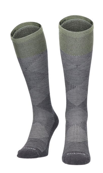 Diamond Dandy Heren Compressiekousen Klasse 1 Charcoal