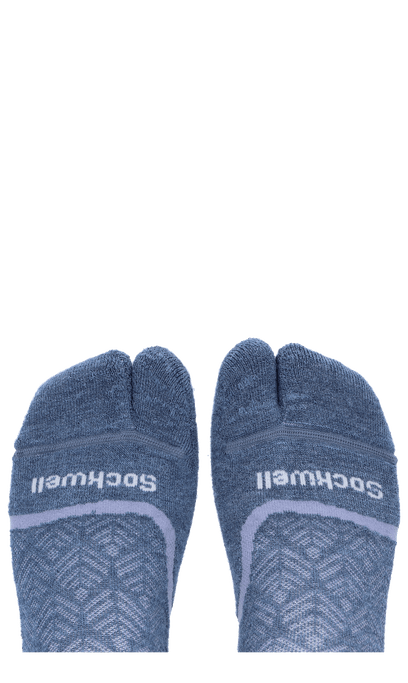 Bunion Crew Dames Hallux Valgus Sokken Denim