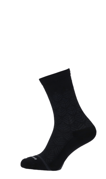 Bunion Crew Dames Hallux Valgus Sokken Black Solid