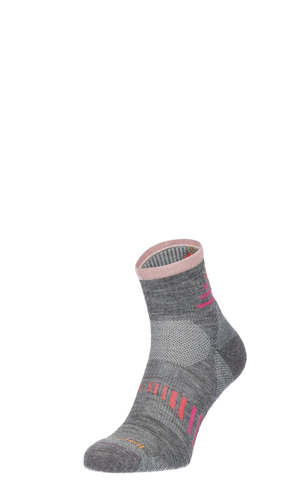 Ascend II Quarter Dames Wandelsokken Klasse 1 Grey