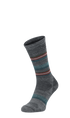 Parks Twill Crew Heren Wandelsokken Klasse 1 Grey