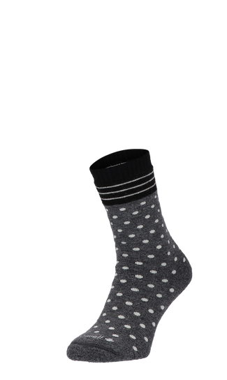 Plush Dames Diabetessokken Charcoal