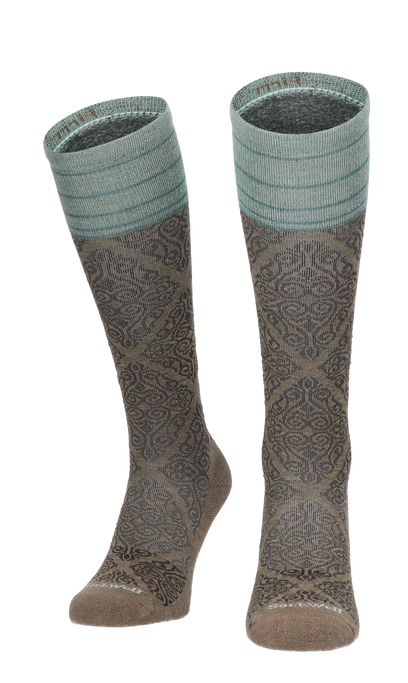 The Raj Dames Compressiekousen Klasse 2 Khaki