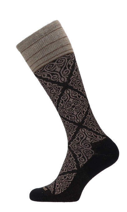 The Raj Dames Compressiekousen Klasse 2 Black