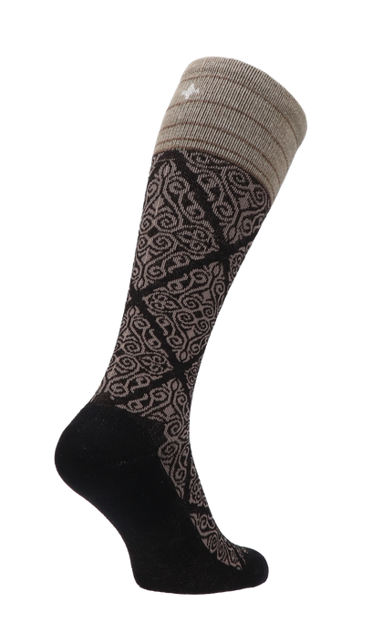 The Raj Dames Compressiekousen Klasse 2 Black