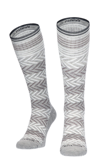 Chevron Dames Compressiekousen klasse 1 Grey