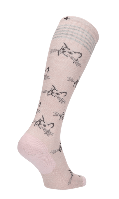 Feline Fancy Dames Compressiekousen Klasse 1 Rosa