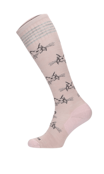 Feline Fancy Dames Compressiekousen Klasse 1 Rosa