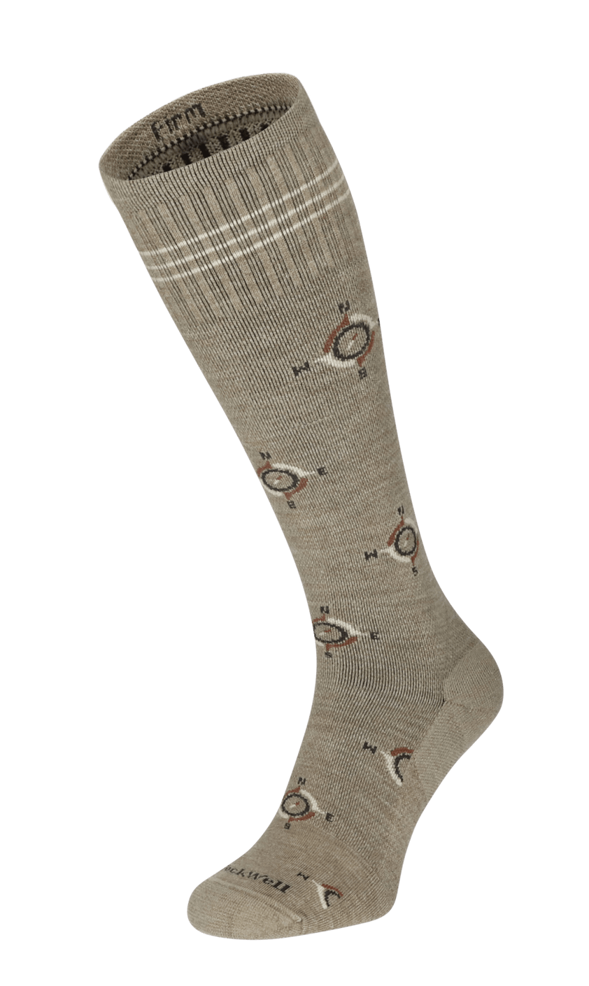 The Guide Heren Compressiekousen Klasse 2 Khaki