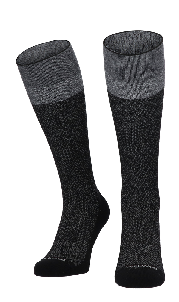 Full Twist Dames Compressiekousen Klasse 1 Black
